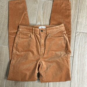 LOFT Curvy High Waist Skinny Cords